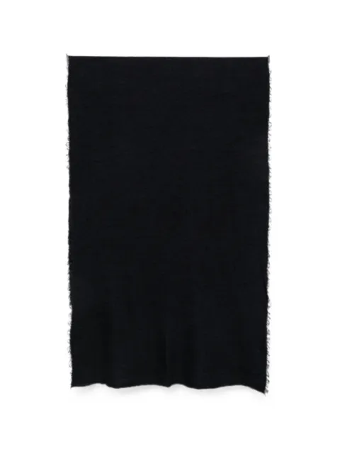 Faliero Sarti checked fringed scarf