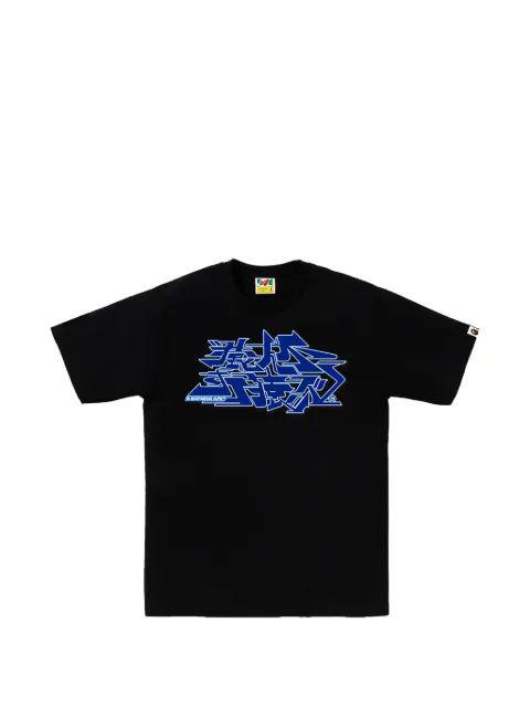 A BATHING APE® Asnka Kanji graffiti logo T-shirt