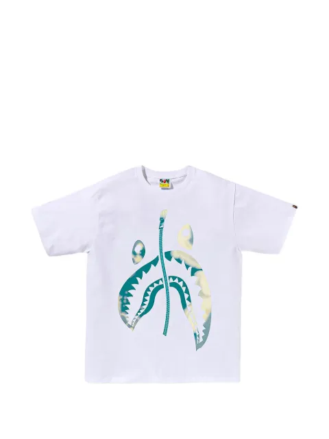 A BATHING APE® tie dye twist shark T-shirt