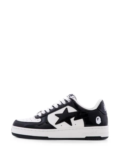 A BATHING APE® Bape Sta #1 M2 patent-leather sneakers