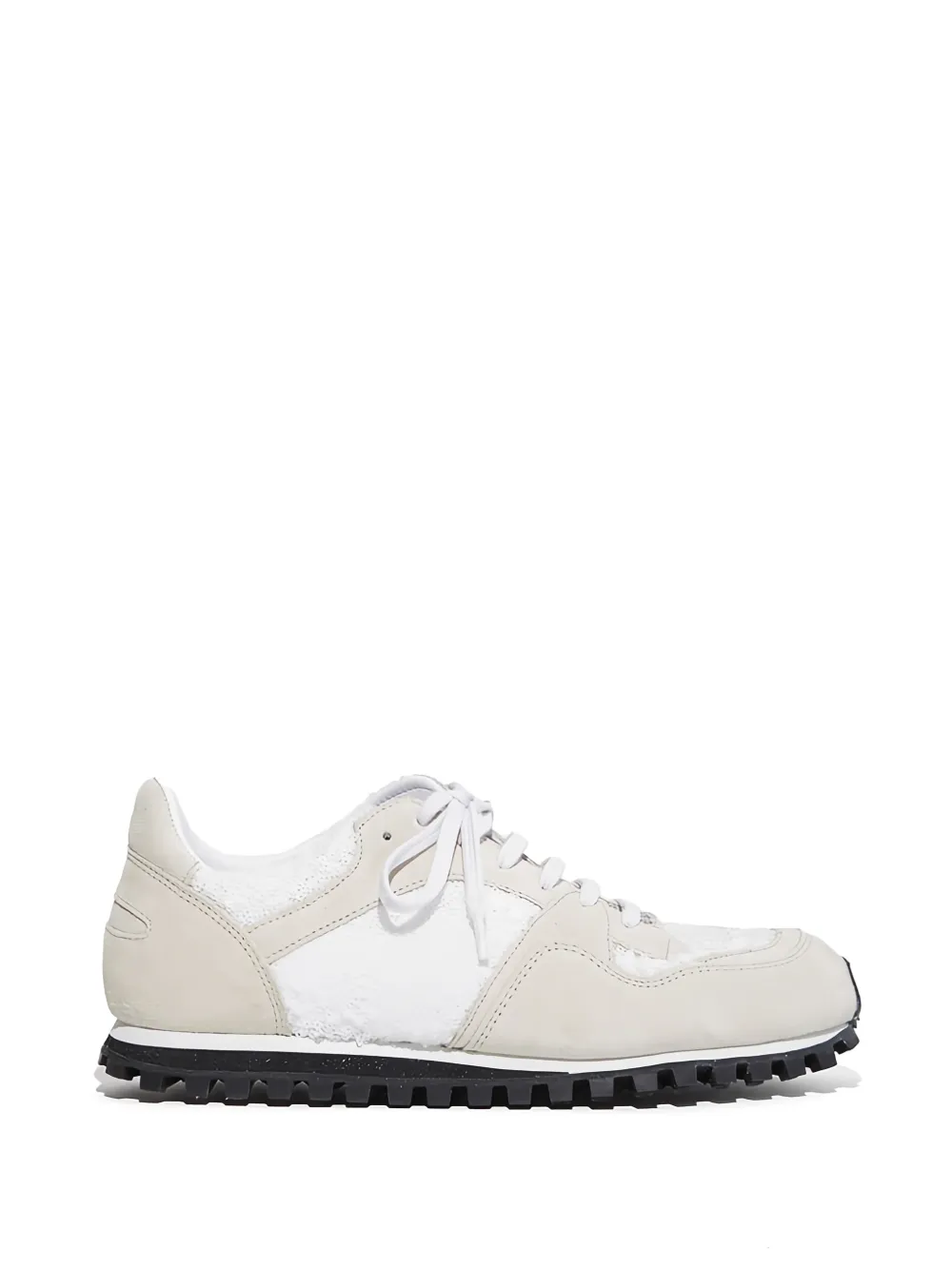 Comme Des Garçons x Spalwart sequin-embellished suede sneakers - Toni neutri