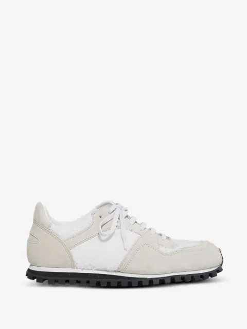 Comme Des Garçons x Spalwart Sneakers aus Wildleder mit Pailletten