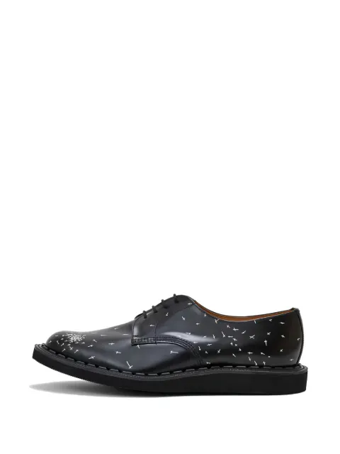 Comme des Garçons Homme Plus x Gibson cross-print loafers shoes