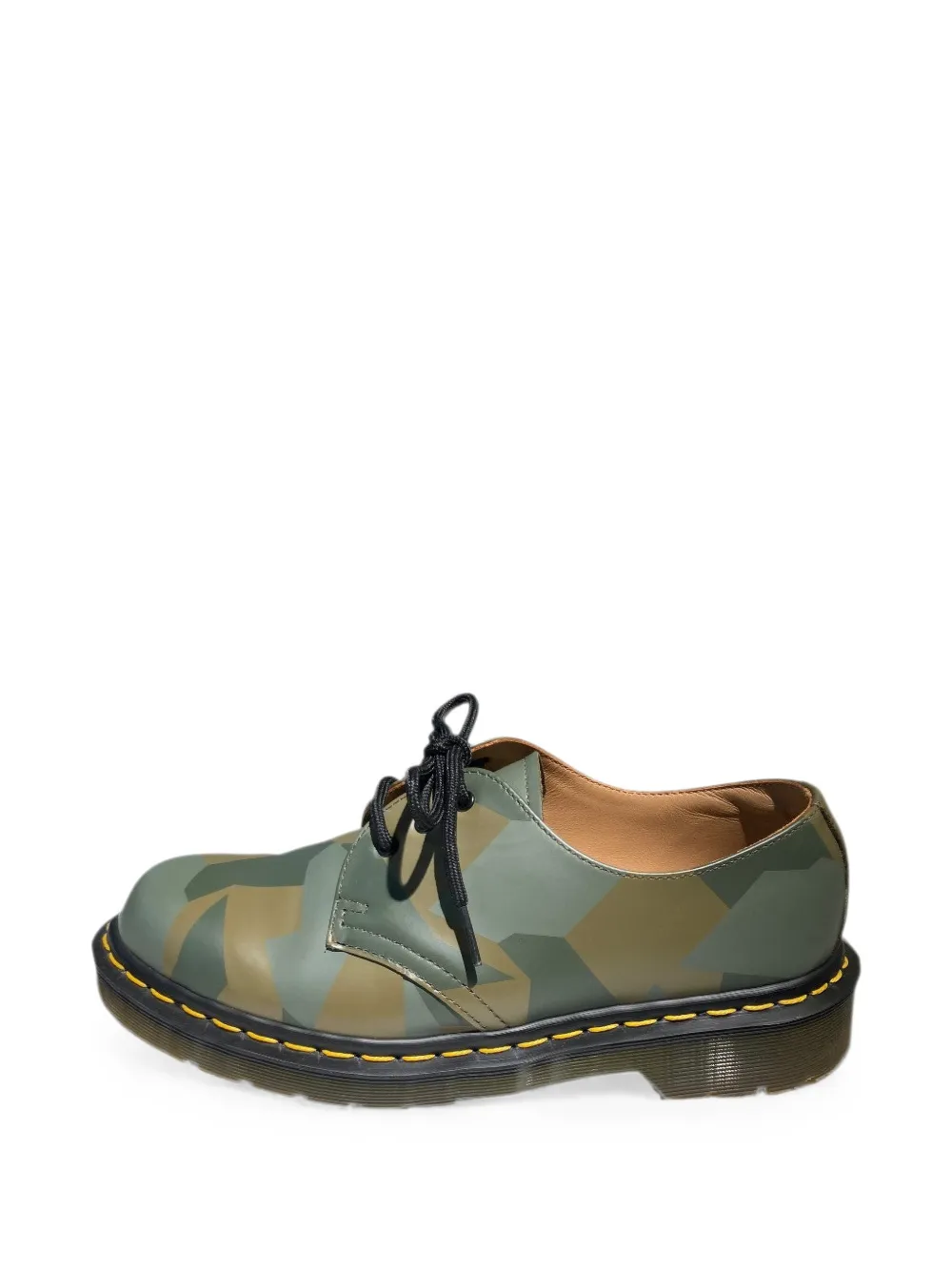 Dr. Martens 1461 camo-print Derby shoes Groen