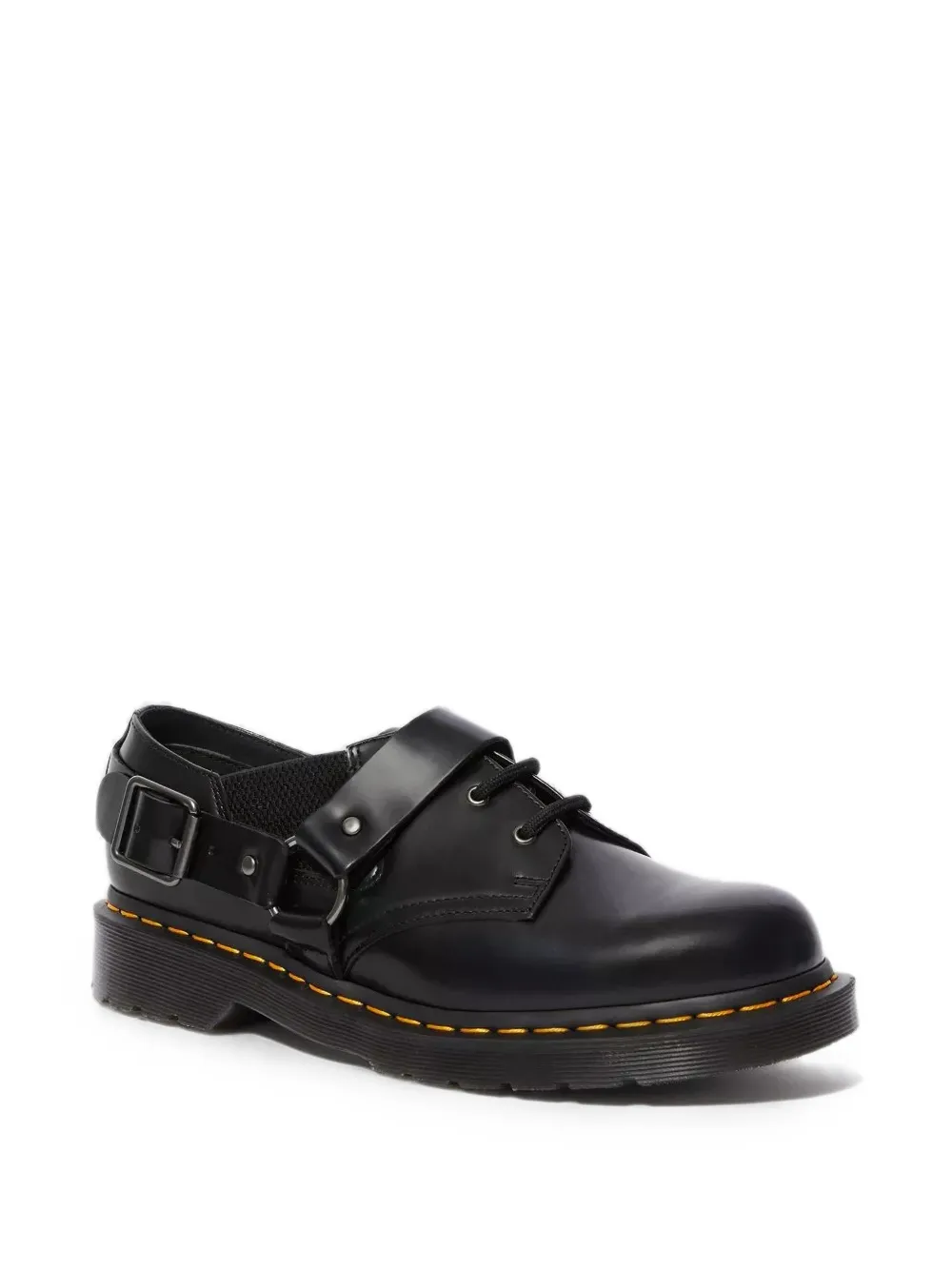 Dr. Martens Fulmar buckle Derby shoes Zwart