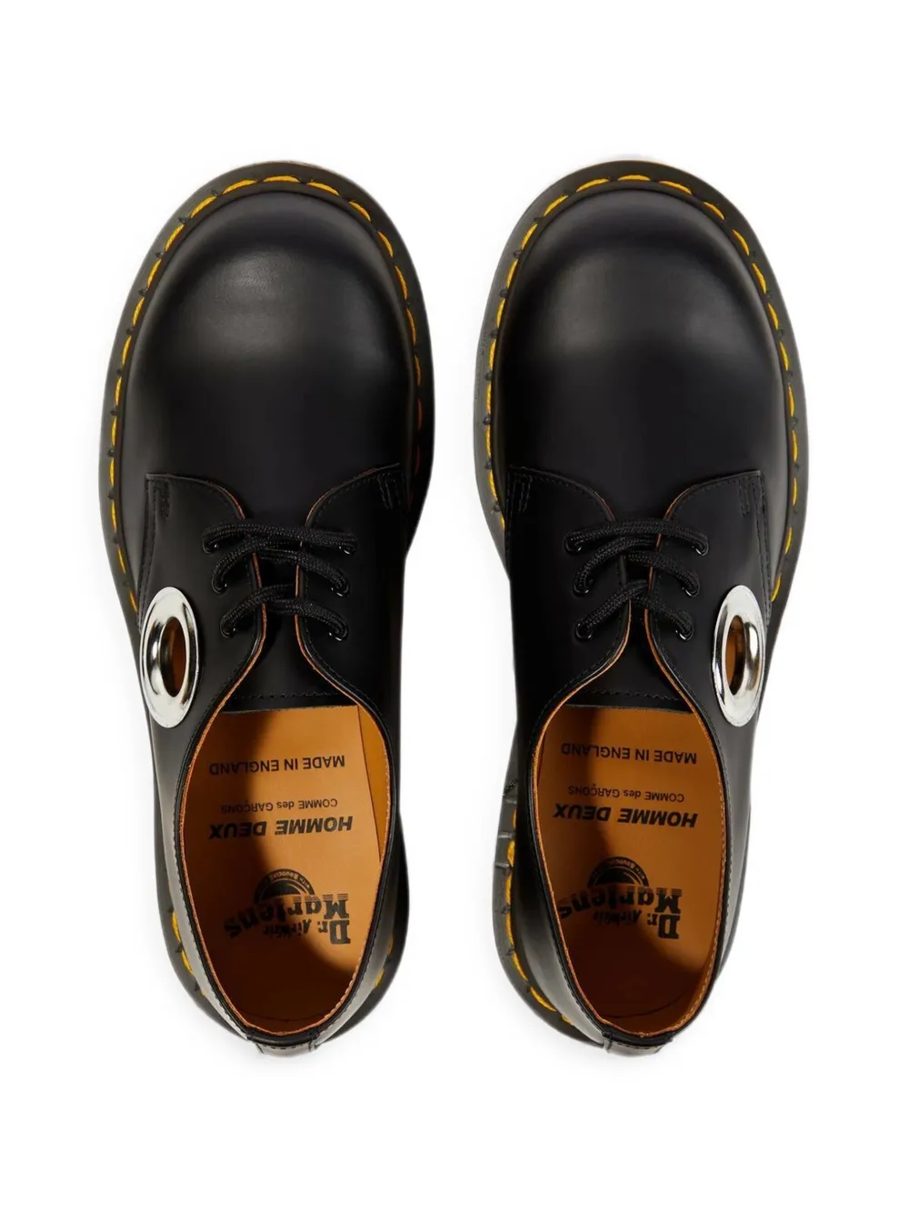 Dr. Martens 1461 eyelet-embellished Derby shoes Zwart