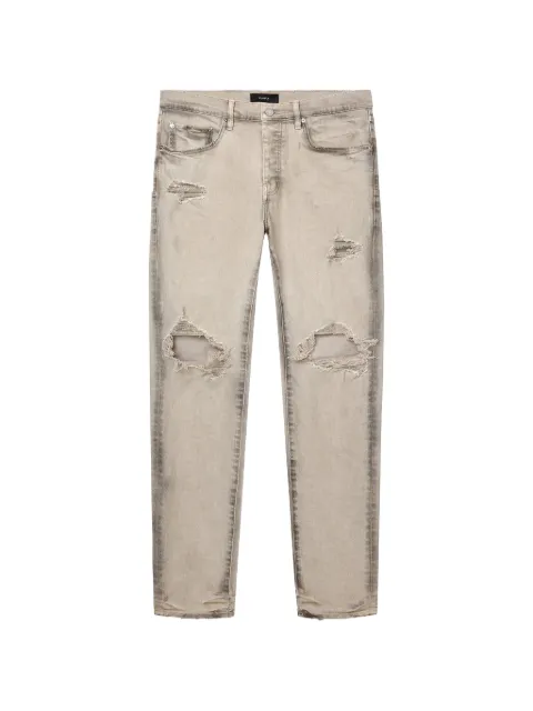 Purple Brand jeans con efecto envejecido
