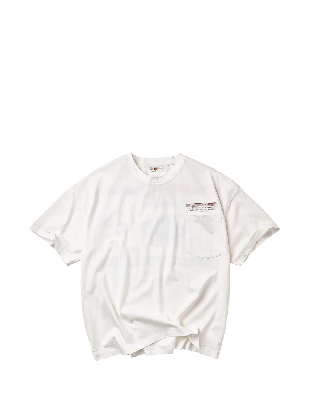 Vale Vision Short-sleeve T-shirt In White