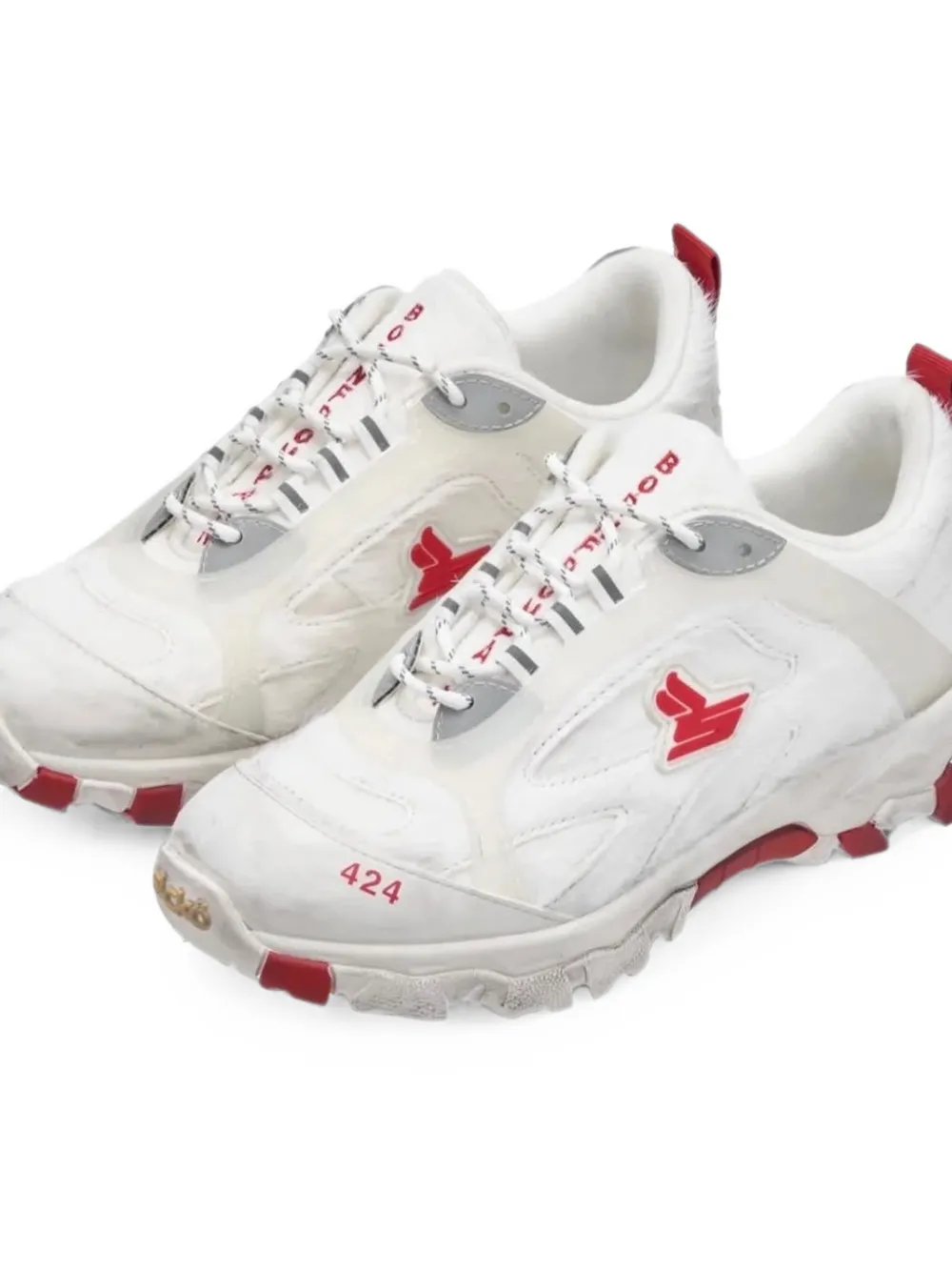 Sicko x 424 low-top hiking sneakers Wit