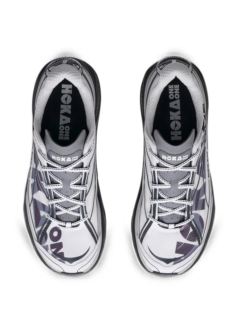 HOKA Huaka Pro logo-print sneakers Wit