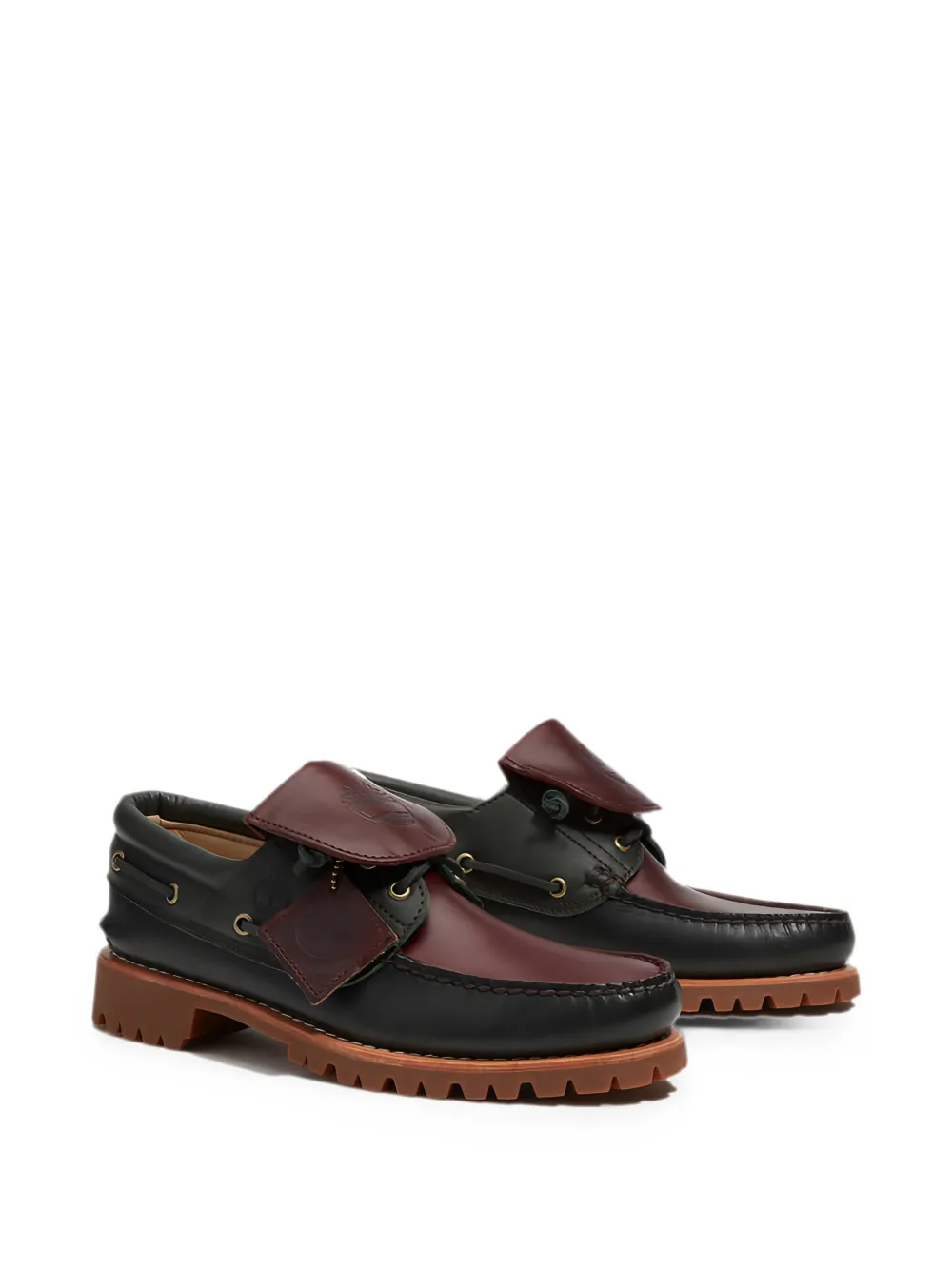 Timberland Authentic 3-Eye Lug boat shoes Zwart