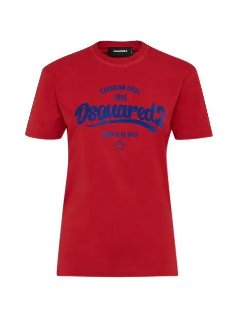 DSQUARED2 just right fit Born to Be Wild T-shirt