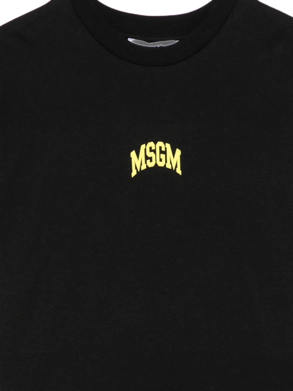 MSGM Kids T-shirt met logoprint Zwart
