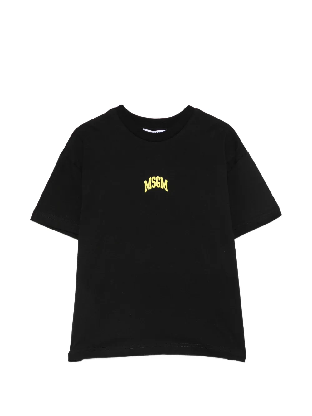 MSGM Kids logo-print short-sleeve T-shirt - Nero