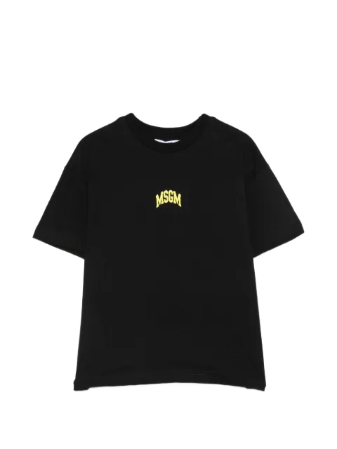 MSGM Kids logo-print short-sleeve T-shirt