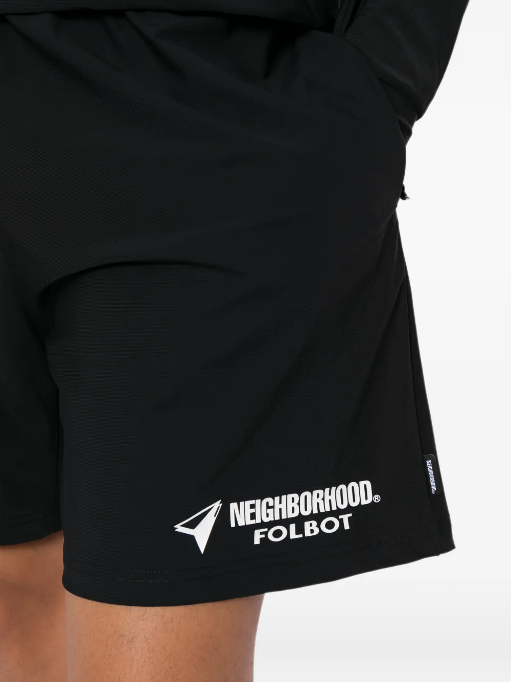 Neighborhood Trainingspak met logoprint Zwart
