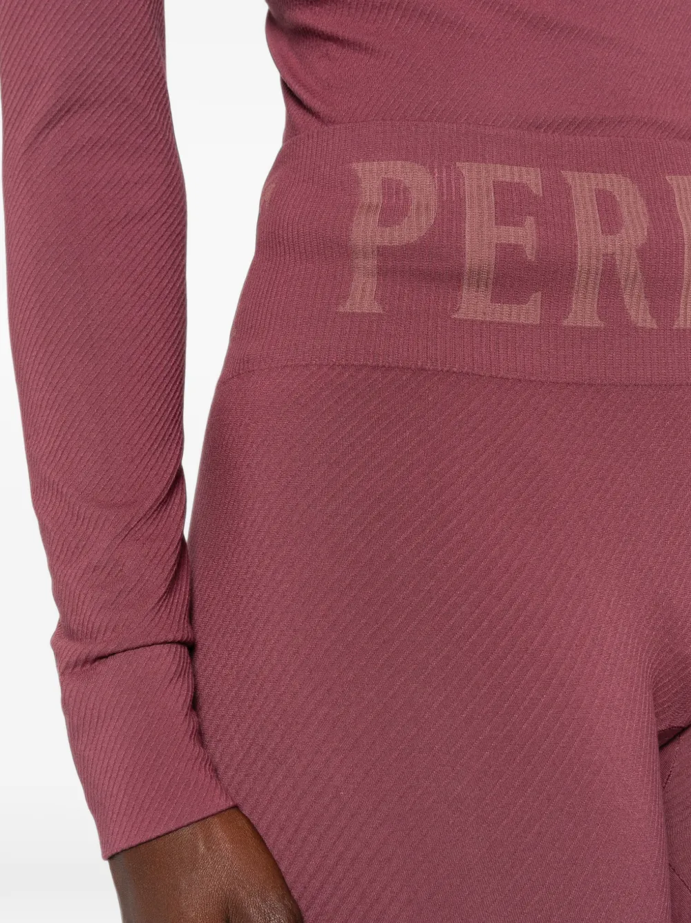Perfect Moment Ski-legging met logoband Rood