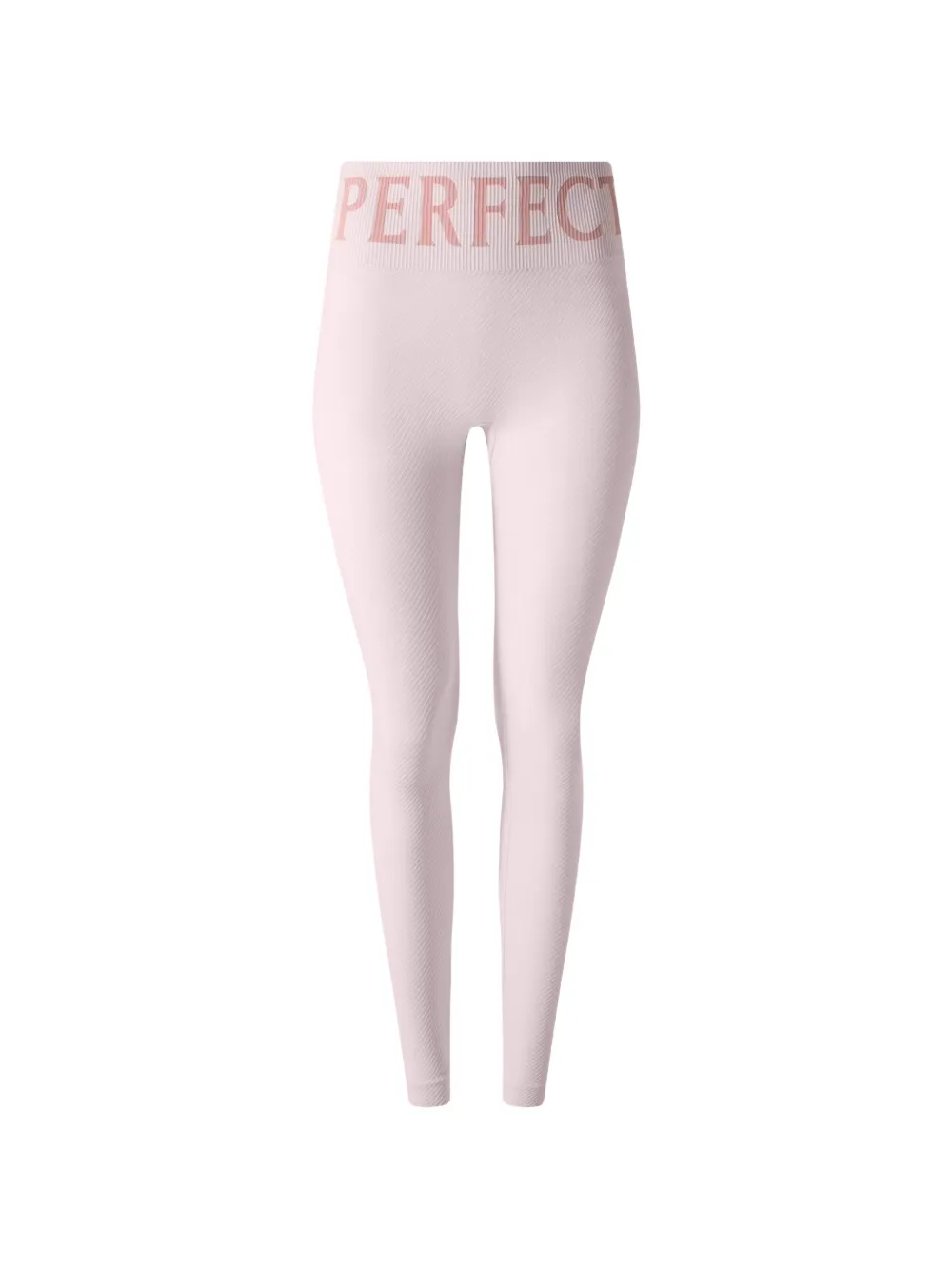 Perfect Moment Ski-Leggings mit Logo-Bund - Rosa
