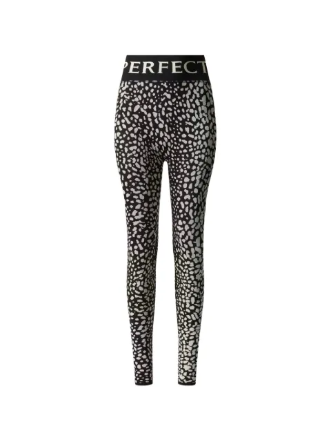 Perfect Moment leggins con estampado de leopardo