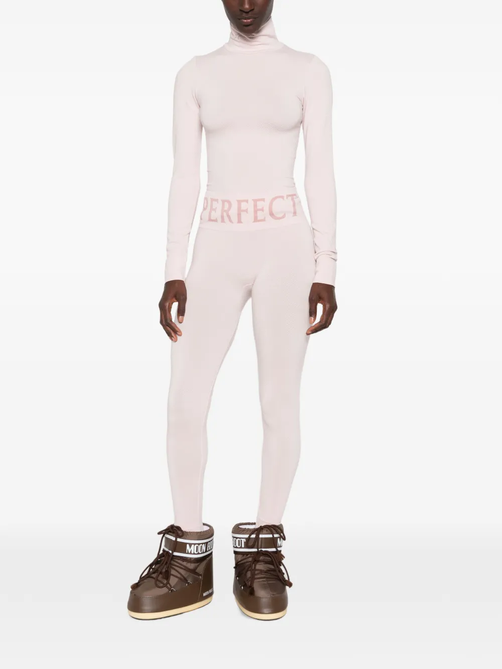 Perfect Moment Thermo top met col Roze