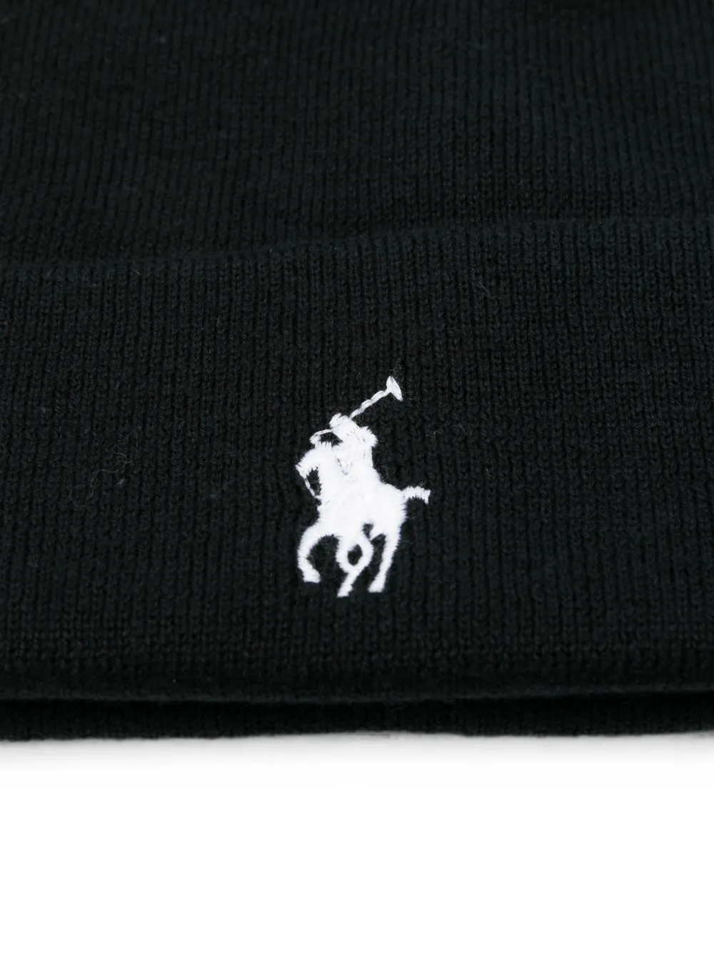 Polo Ralph Lauren Muts met geborduurd logo Zwart