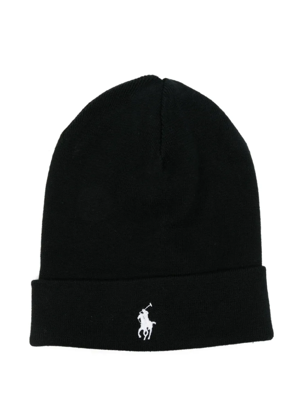 Polo Ralph Lauren embroidered-logo beanie hat - Nero
