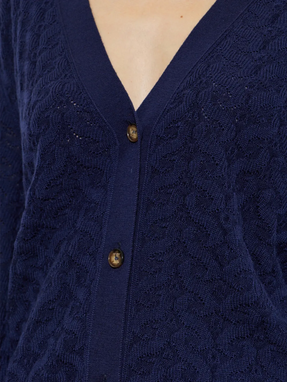 ETRO wool cardigan Blauw