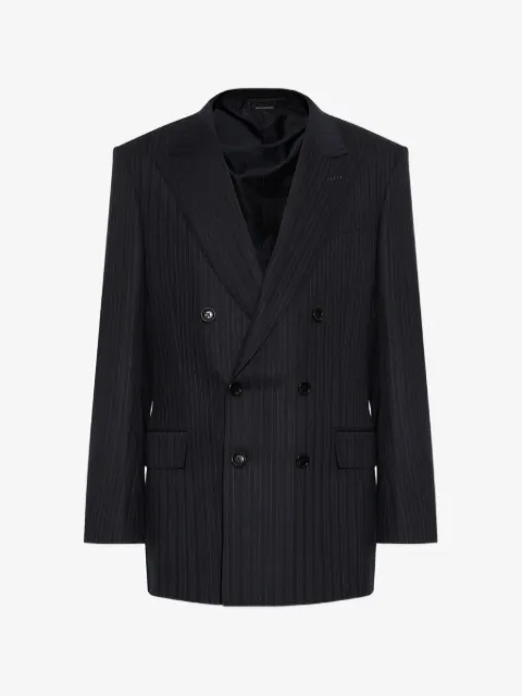TOM FORD double-breasted pinstripe blazer