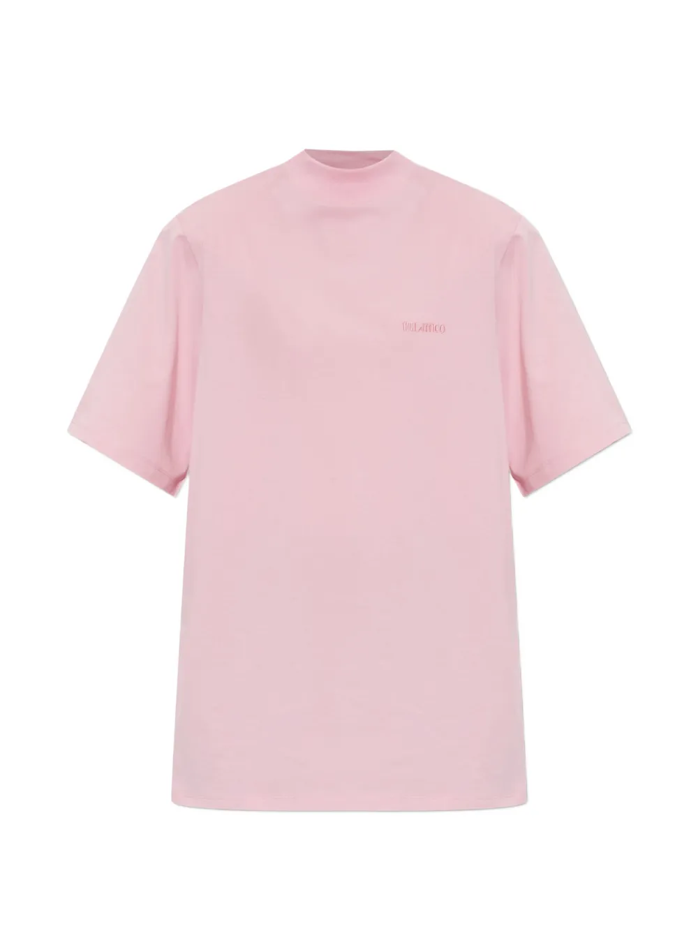 The Attico padded-shoulder T-shirt - Rosa