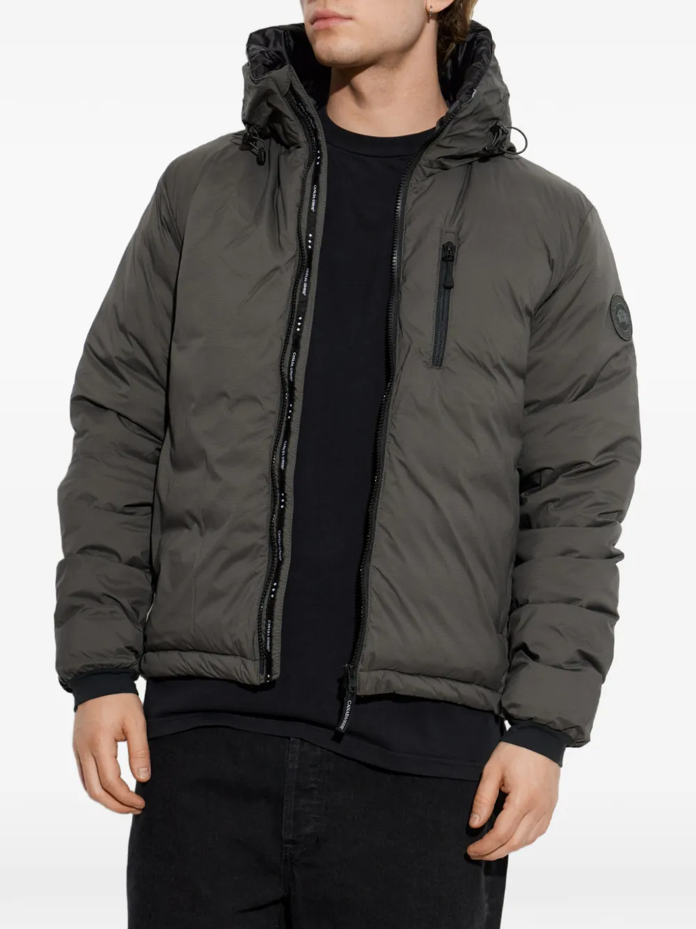 Canada Goose Lodge donsjack Grijs