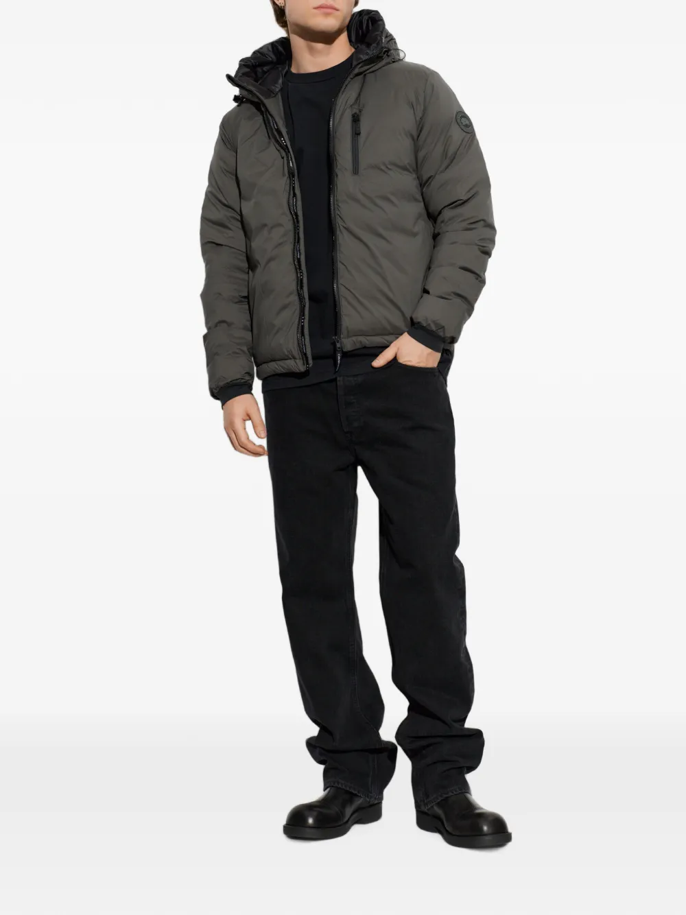 Canada Goose Lodge donsjack Grijs