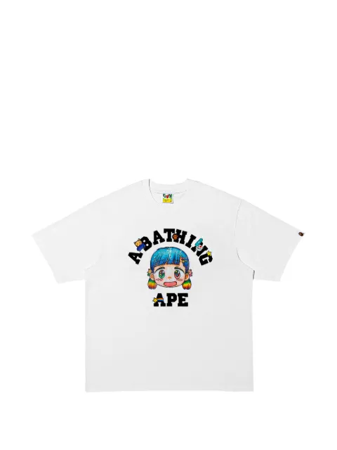 A BATHING APE® camiseta holgada de A BATHING APE® x Mr. College