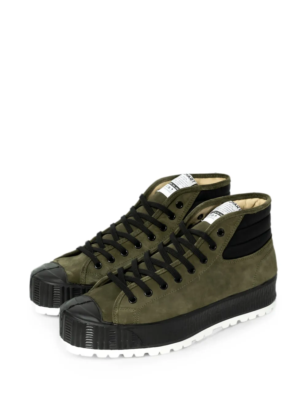 Comme Des Garçons Spalwart Shirt sneakers Groen