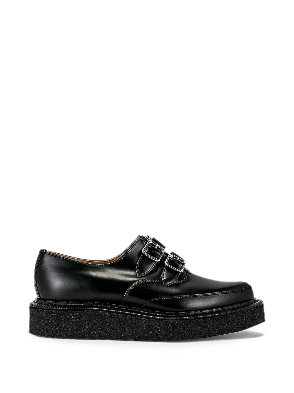 Comme Des Garçons x George Cox double-strap shoes - Nero