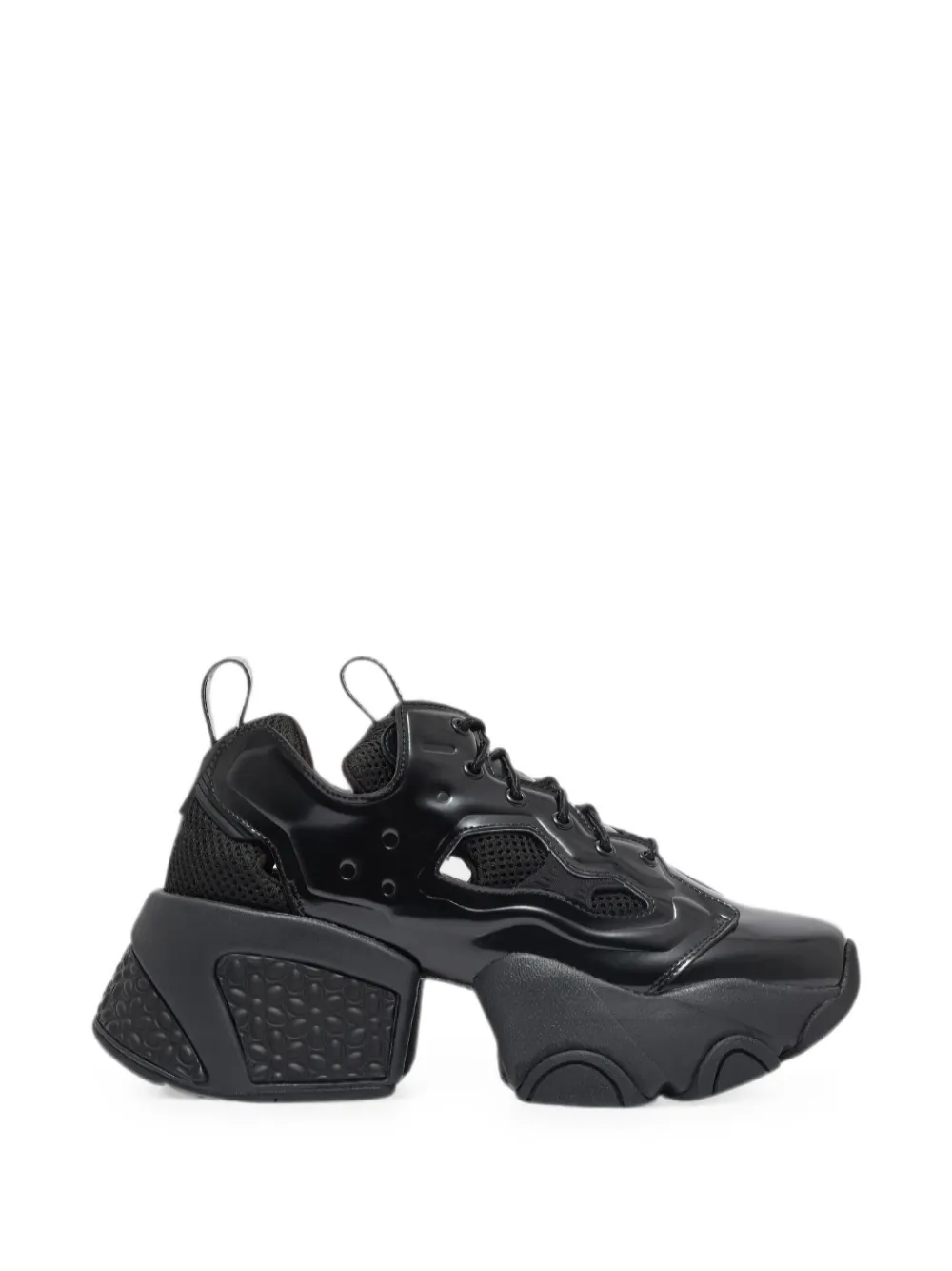 Reebok Fury Boot Chunky-sole Sneakers In Black
