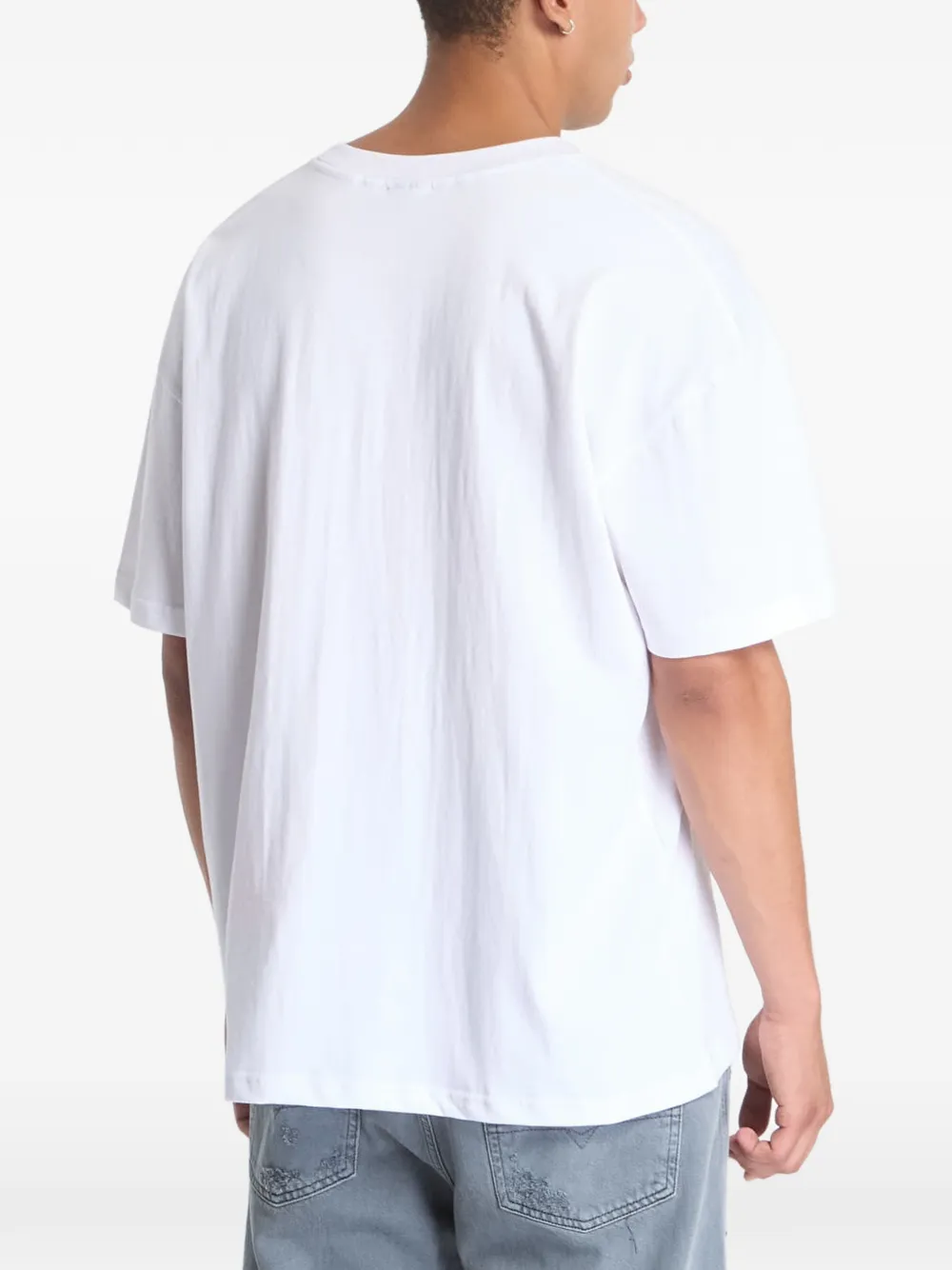 Pleasures T-shirt met grafische print Wit