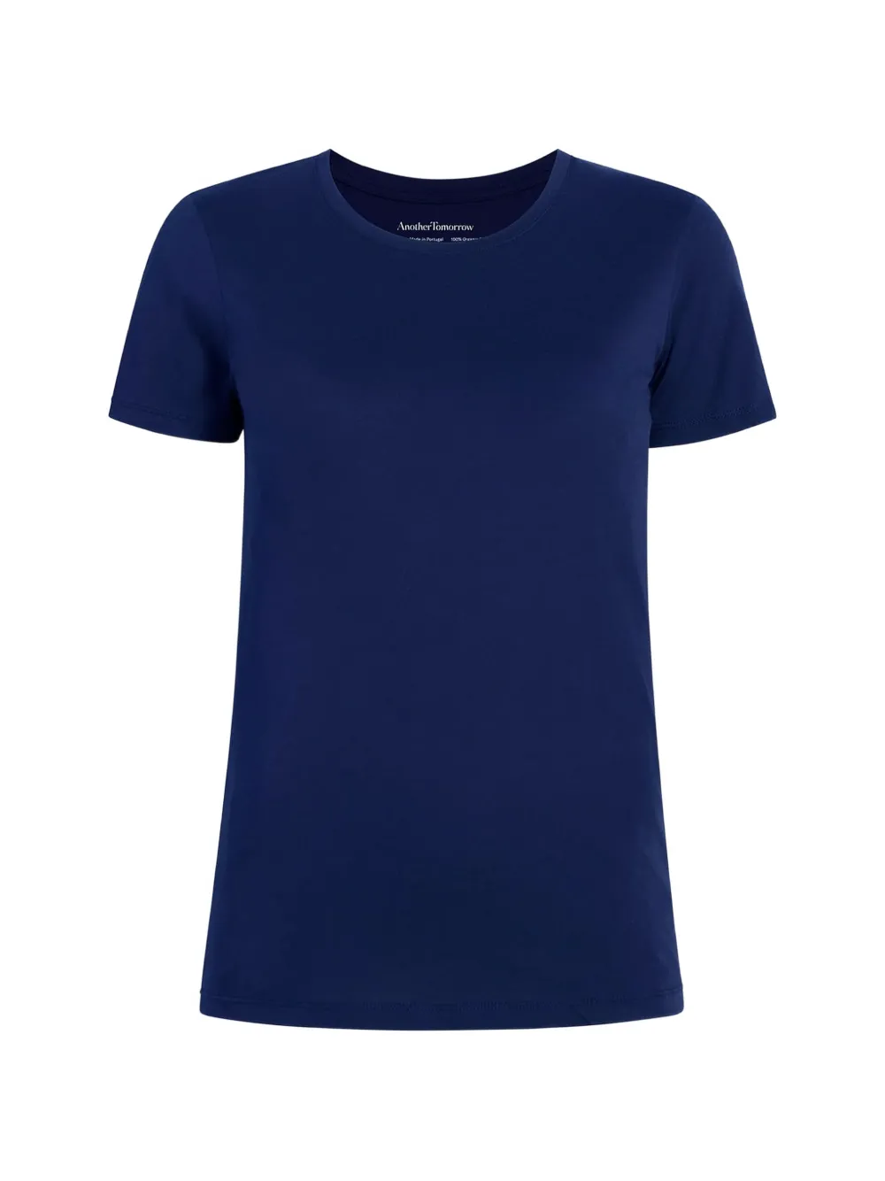 Another Tomorrow crew neck T-shirt - Blu