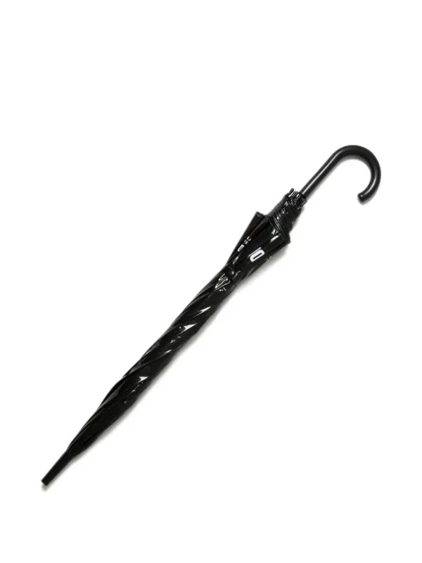 ネイバーフッド　LOGO UMBRELLA Neighborhood logo-print Transparent Umbrella | Black | FARFETCH