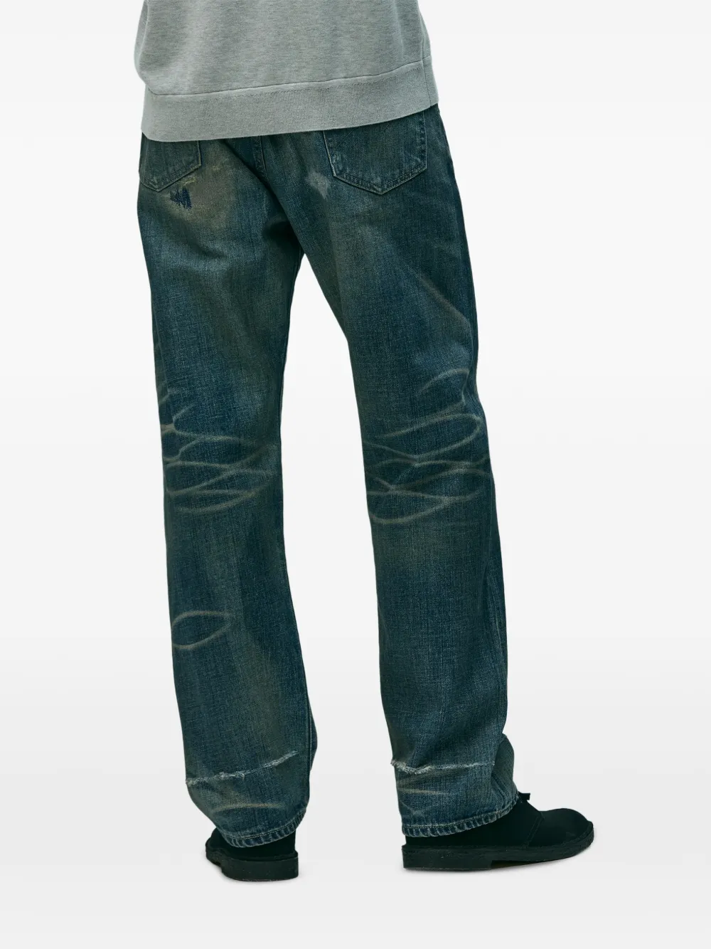 Neighborhood Savage regular jeans Blauw