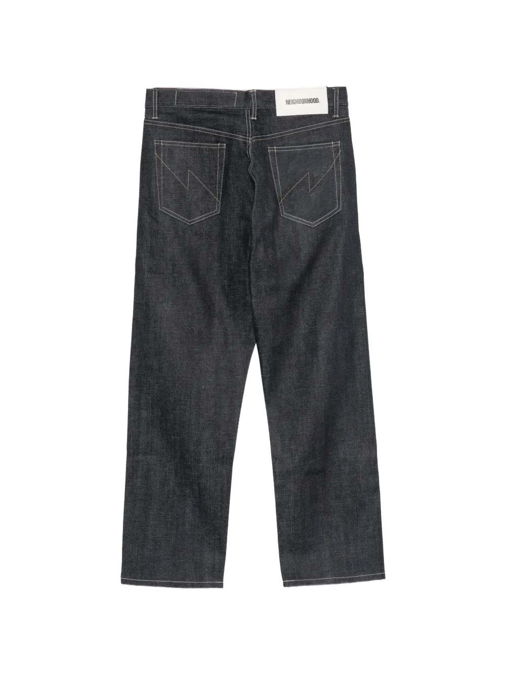Neighborhood Straight jeans Blauw