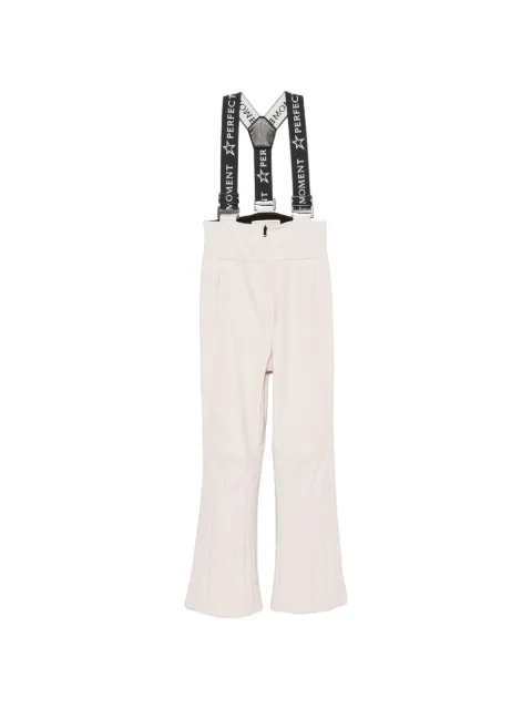 Perfect Moment Slalom logo-strap ski pants