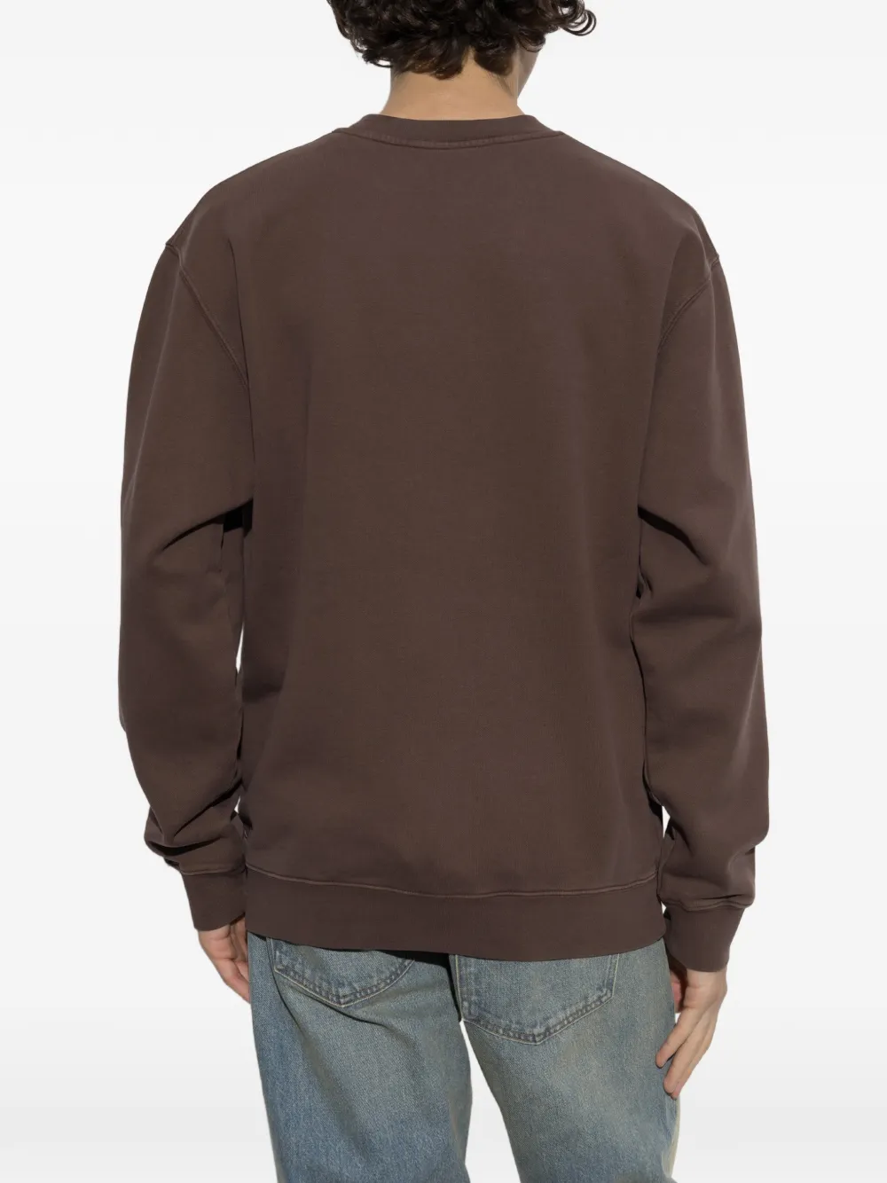 Jacquemus logo-patch sweatshirt Bruin