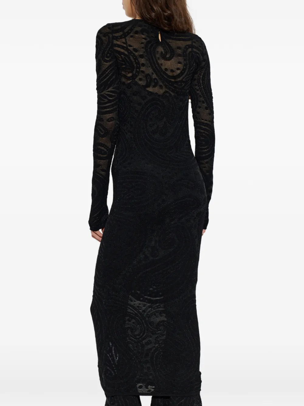 ETRO Jurk met lange mouwen Zwart