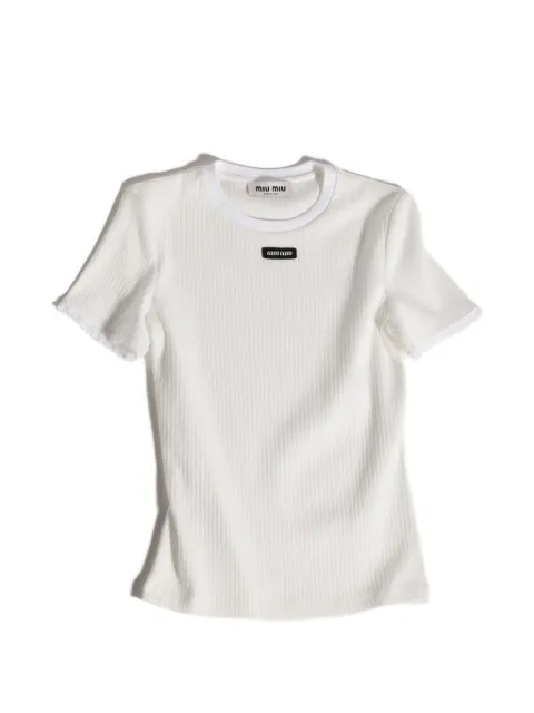 Miu Miu cotton T-shirt