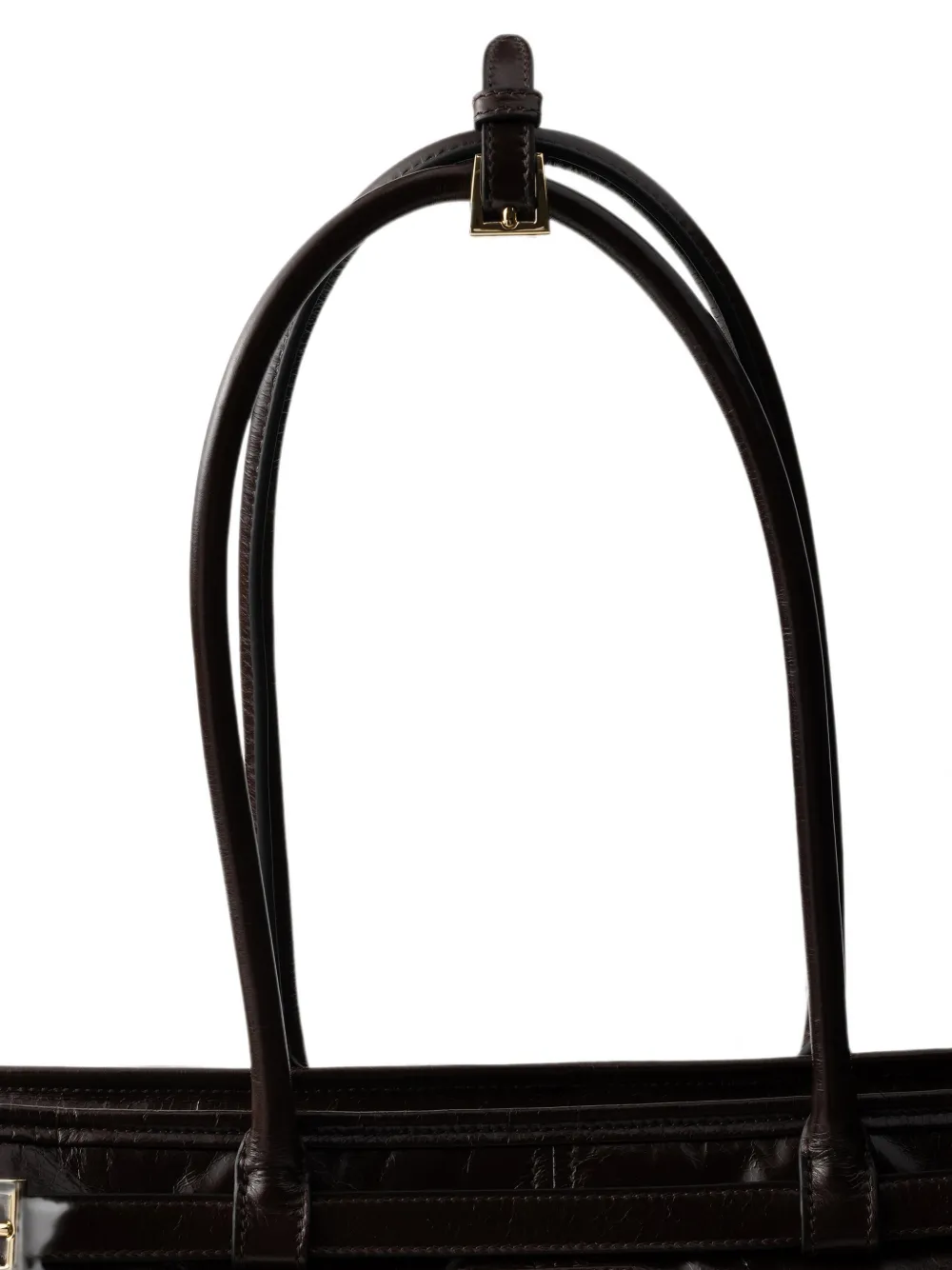 Prada Grote Bonnie handtas Bruin