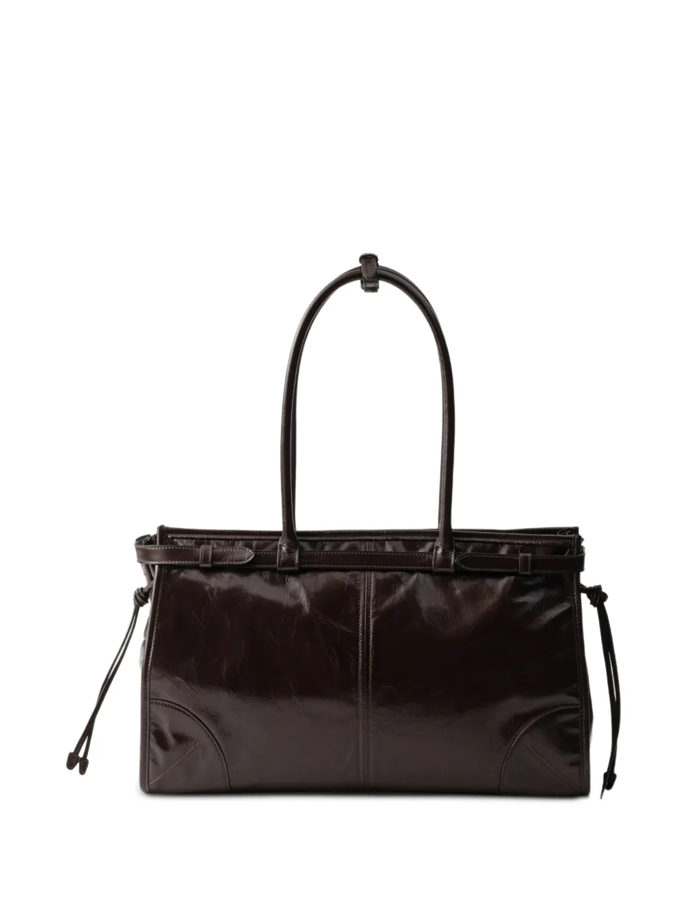 Prada Grote Bonnie handtas Bruin