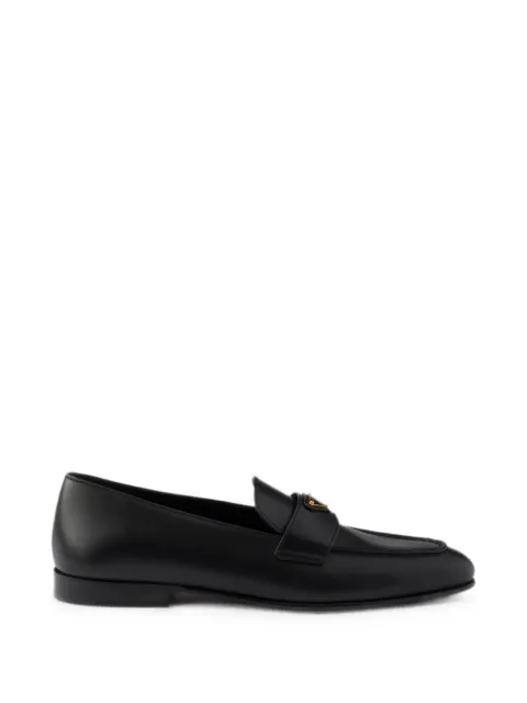 Prada mocasines de piel