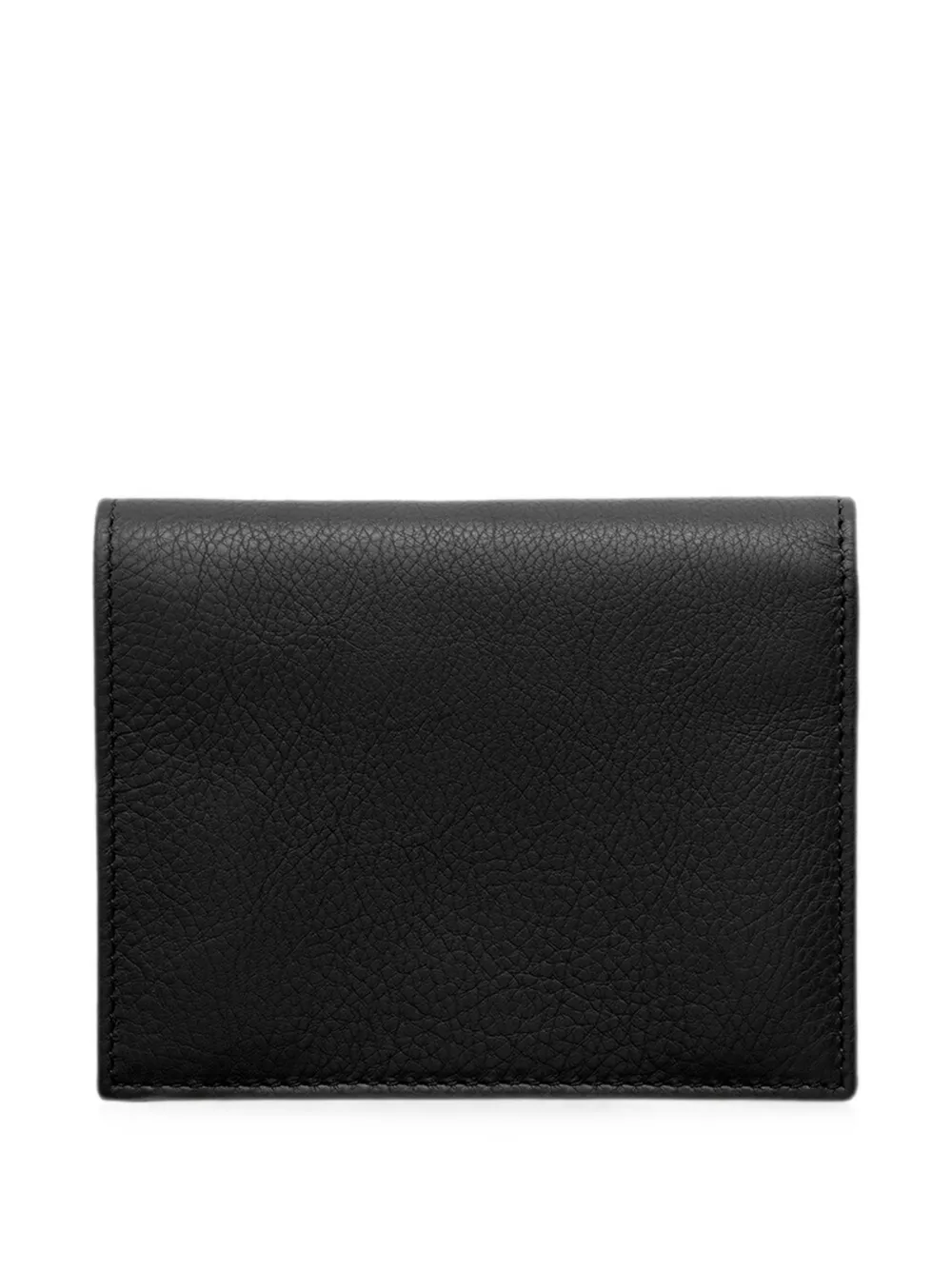 Prada Small Leather Wallet In Black