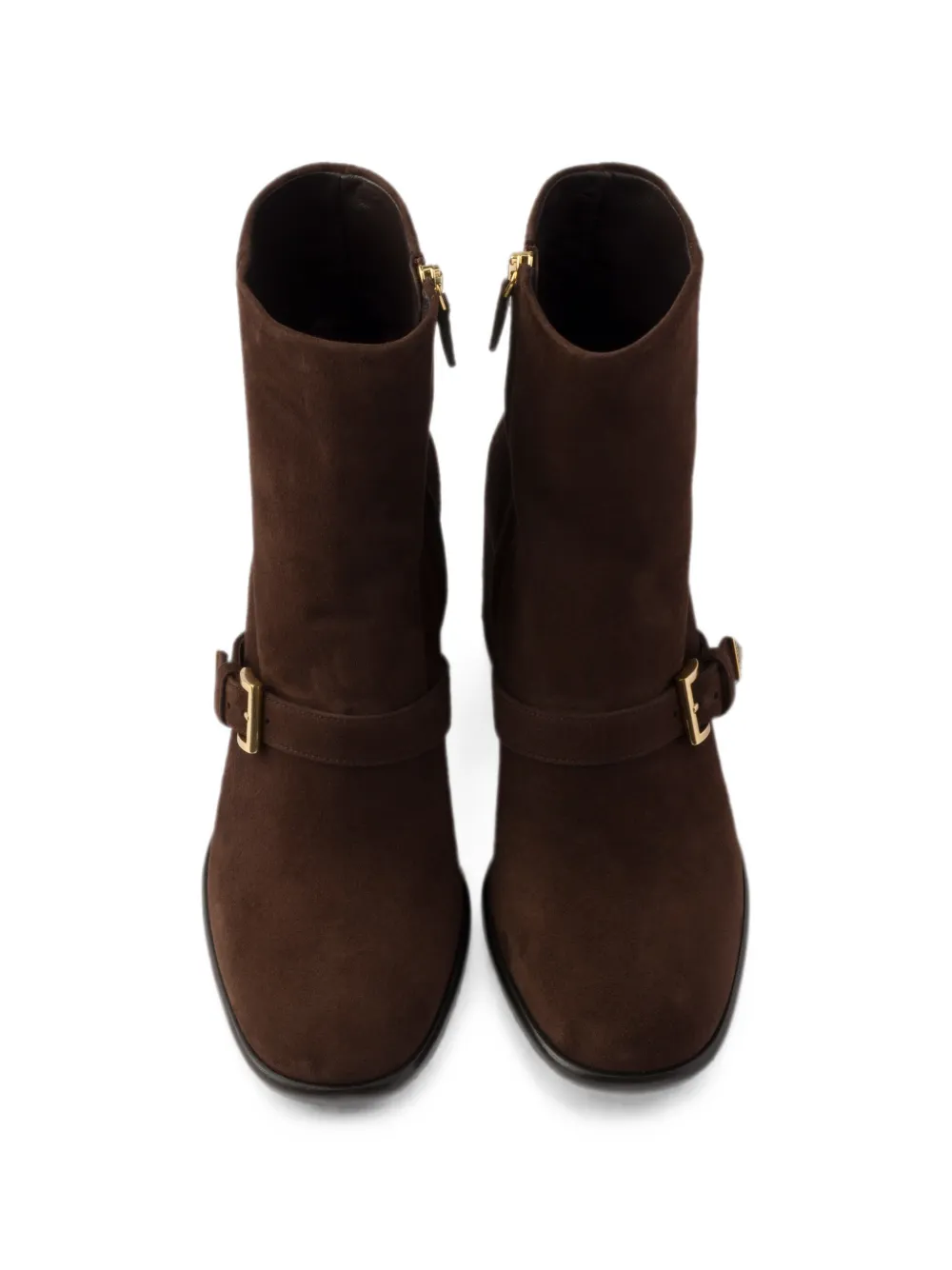 Prada ankle suede boots Bruin