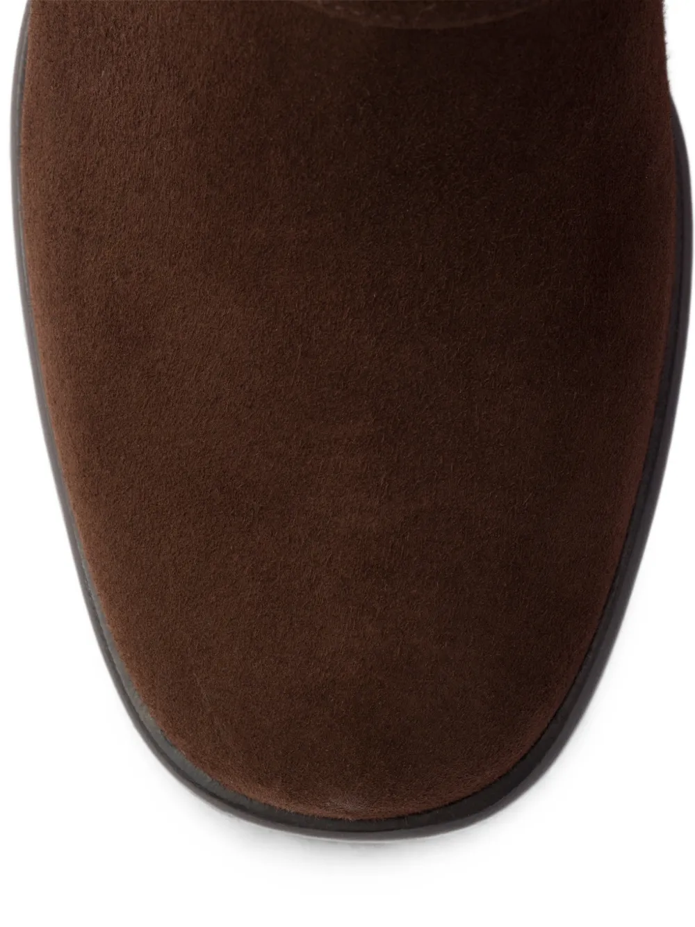 Prada ankle suede boots Bruin